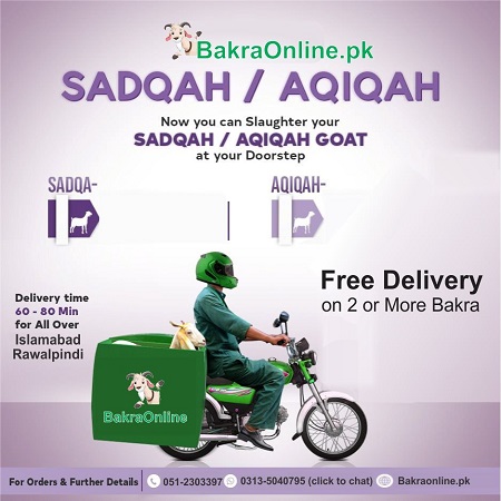 Aqiqah & Sadqa Bakra Delivery