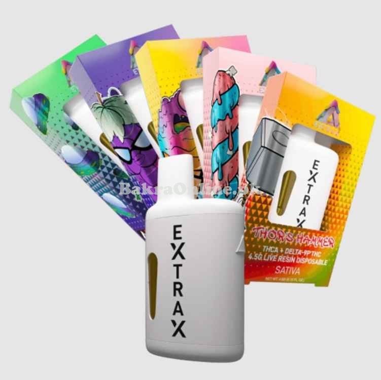 Delta Extrax Live Resin Adios Blend Disposable 4.5g in Islamabad